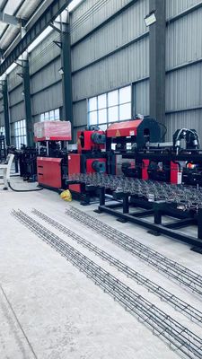 Einfache Wartung Stahlstahlschweißmaschine für 6-12 mm Hauptstahl automatisch
