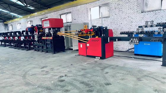 6-12 mm Durchmesser Stahlstange Schweißmaschine mit ±5 mm/m Längenfehler