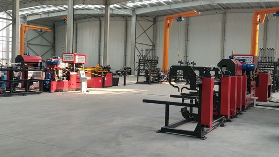 Durchmesser der Seitenstange 4-7 mm Stahlstange Schweißmaschine mit Längenfehler von ±5 mm/m