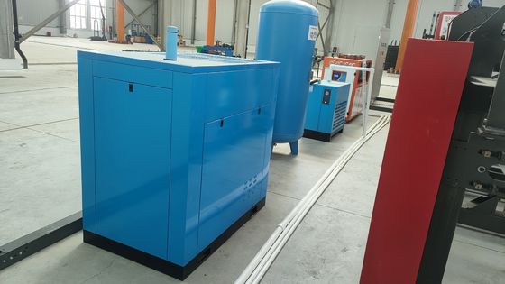 PLC Industrie-Schraubkompressor mit Lufttrockner