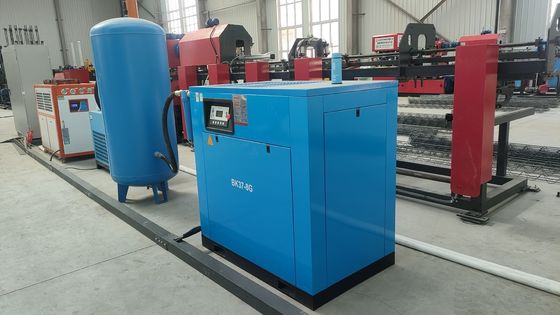 PLC-gesteuerter elektrischer Schraubkompressor 37/22kw mit niedrigem Geräuschpegel