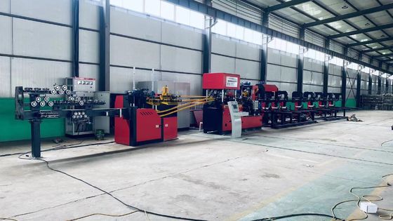 Präzisions-PLC-Stahlstahlschweißmaschine für 6-12 mm Hauptstahldurchmesser